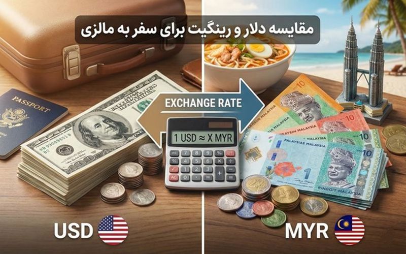 دلار یا رینگیت مالزی